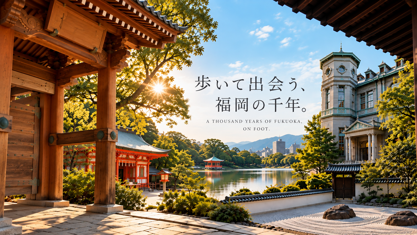 【CULTURE STAY】文化ガイドと歩く、福岡の物語に出会う旅